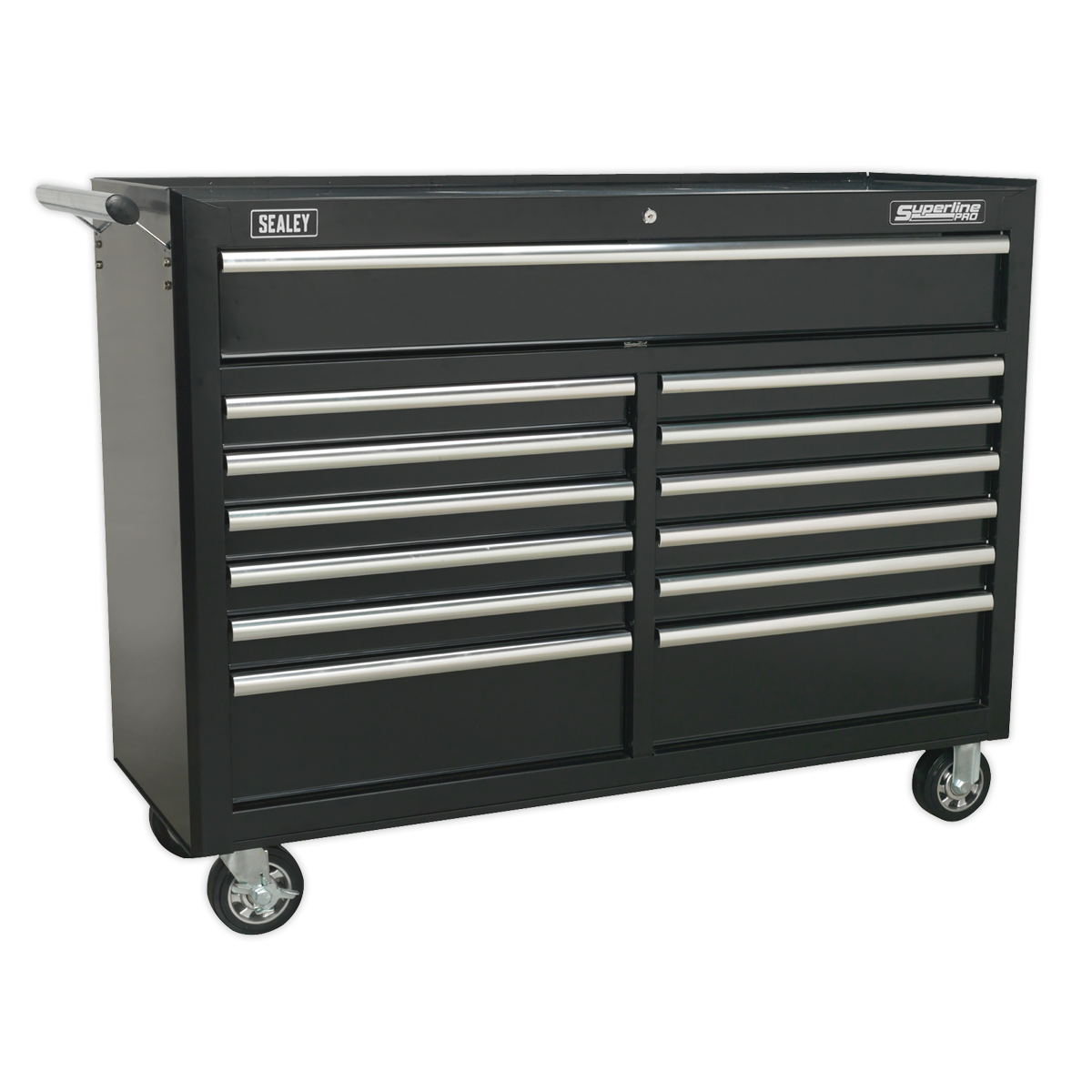 Superline Pro TBTPBCOMBO4 Superline PRO® Tool Chest Combination 23 Drawer with 446pc Tool Kit - Black