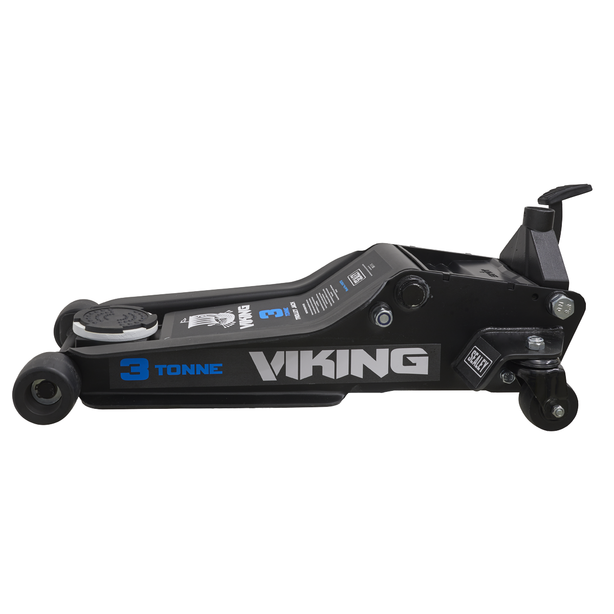 Viking 3100TB Viking Low Profile Professional Trolley Jack with Rocket Lift 3 Tonne