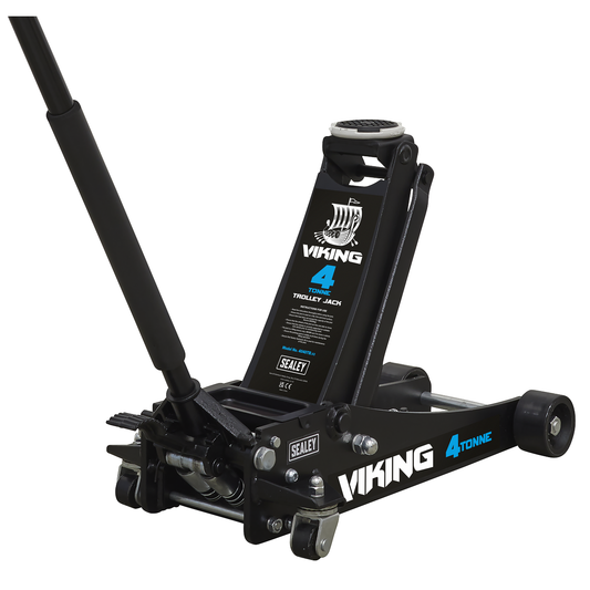 Viking 4040TB Viking Low Profile Professional Trolley Jack with Rocket Lift 4 Tonne