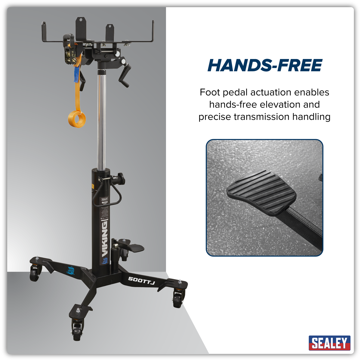Viking 500TTJ Telescopic Vertical Transmission Jack 600kg