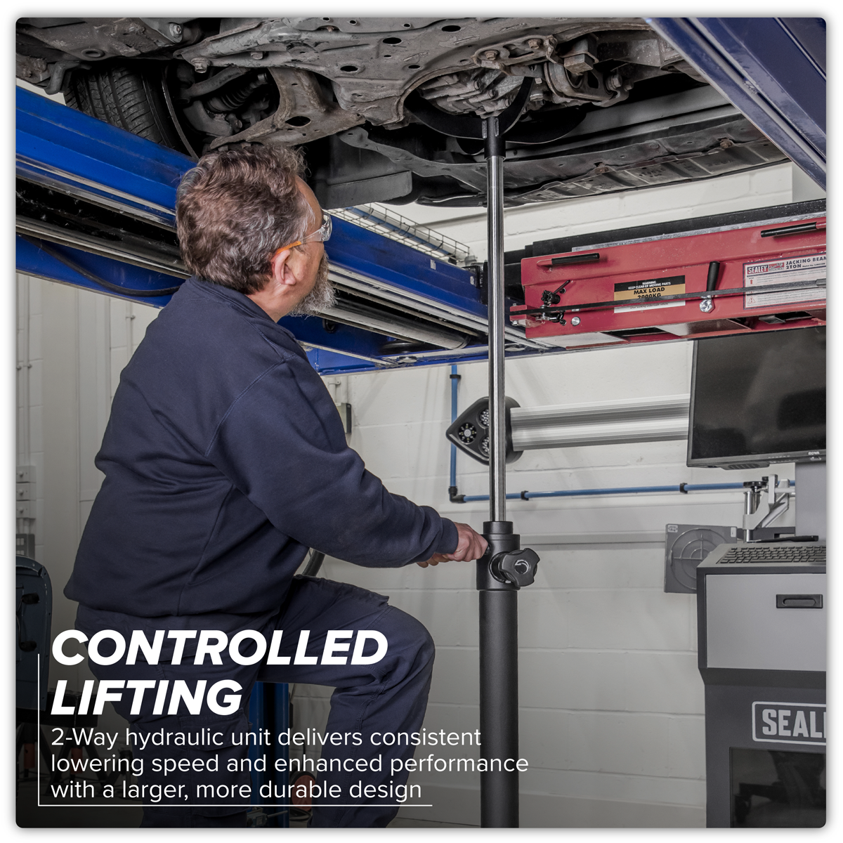 Viking 600TRQ Viking Vertical Transmission Jack with Quick Lift 600kg