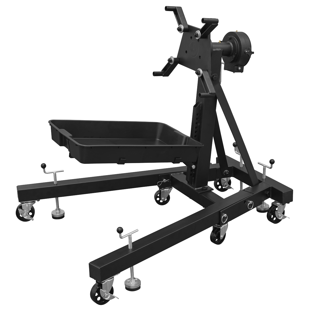 Viking ES680DS Viking Folding 360º Rotating Engine Stand with Geared Handle & Drain Pan