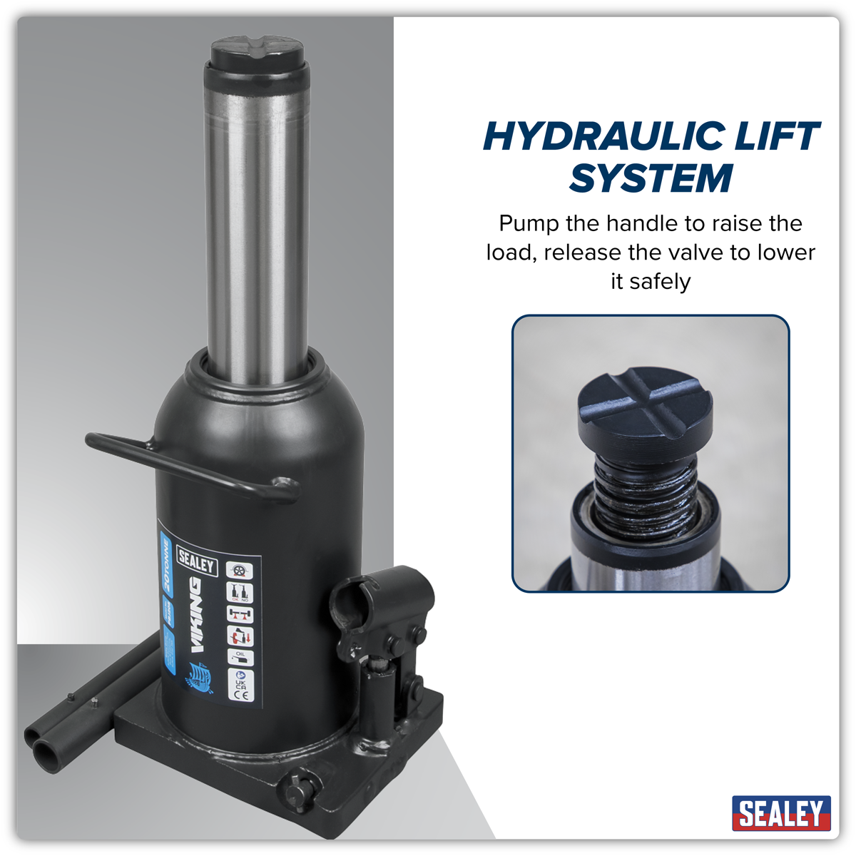 Viking PBJ20S Viking Bottle Jack 20 Tonne