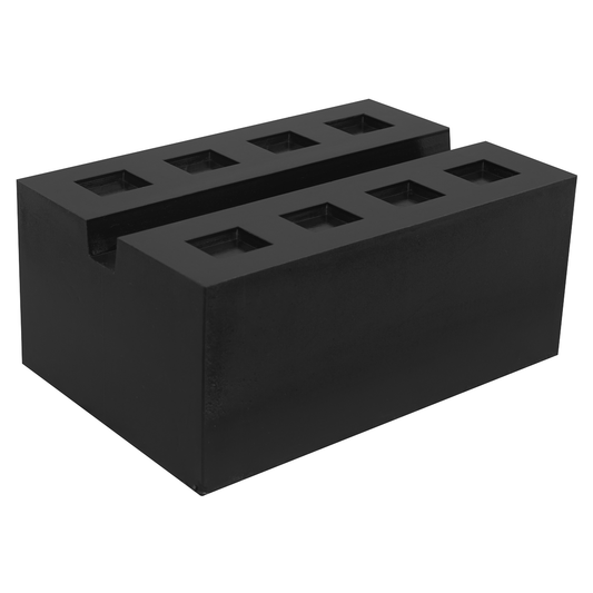 Viking SJBEX.A03 Slotted Rubber Support Block for Viking Jacking Beams 80mm
