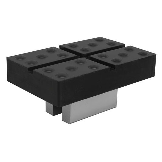 Viking SJBEX.A05 Cross Slotted Rubber Support for Viking Jacking Beams 82mm