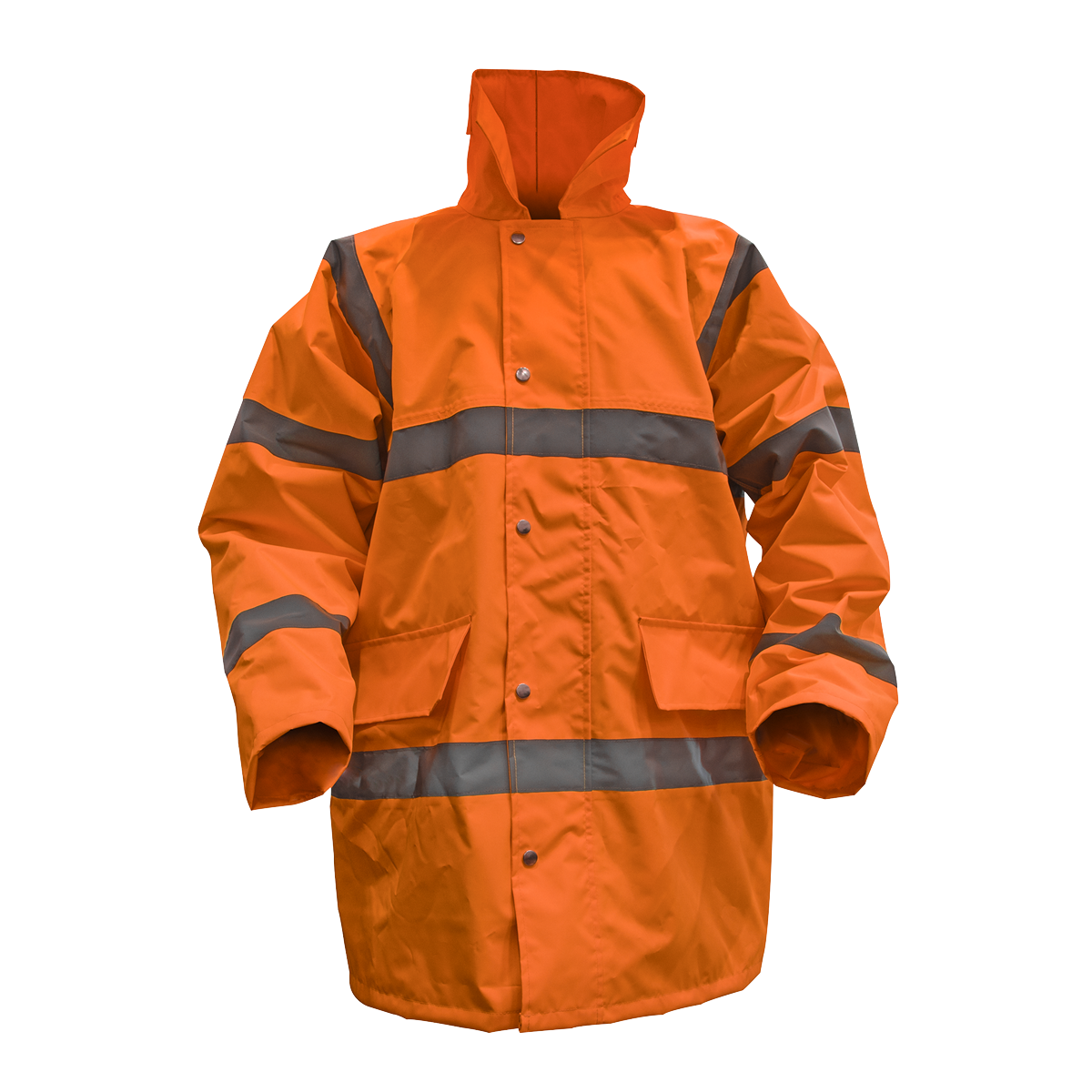 Worksafe 806XXLO Worksafe® Hi-Vis Orange Jacket with Quilted Lining - XX-Large