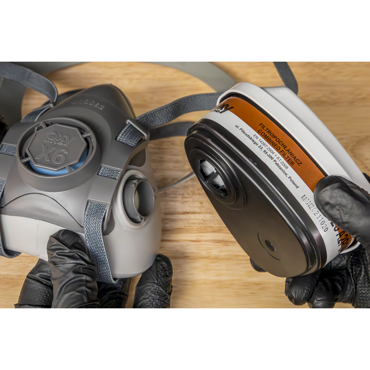 Worksafe 9000 Worksafe® Reusable Half Mask without Filters