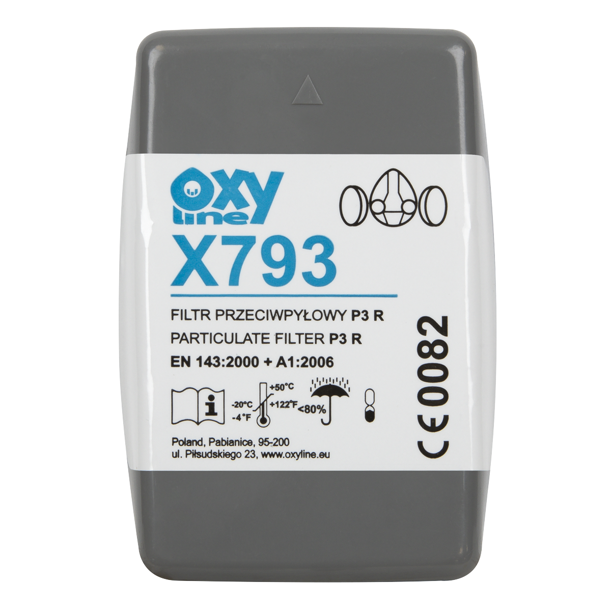 Worksafe 9005 P3R Filter Cartridge - Pack of 2