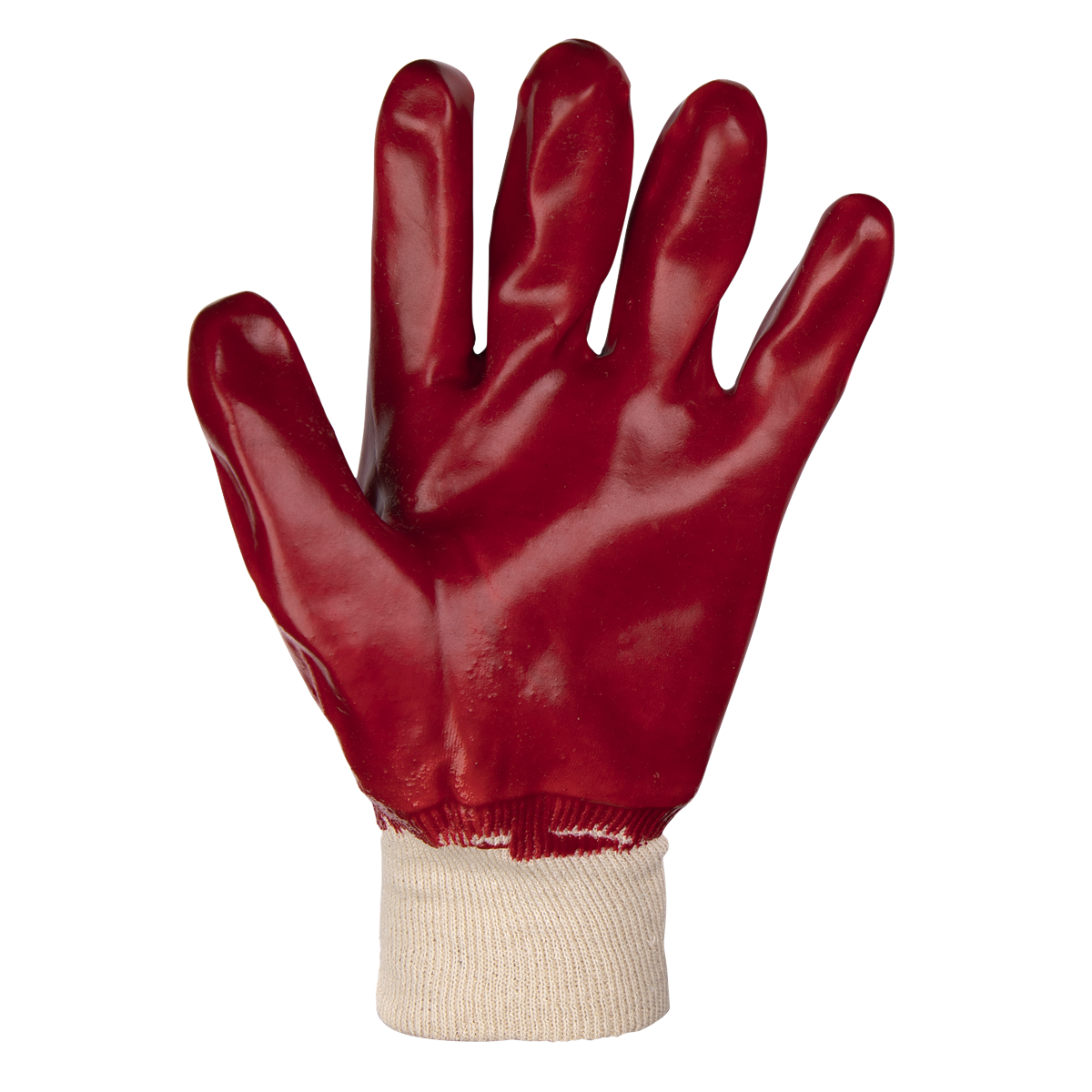 Worksafe 9106L/12 Worksafe® PVC Knit Wrist Gloves, Large - Pack of 12 Pairs