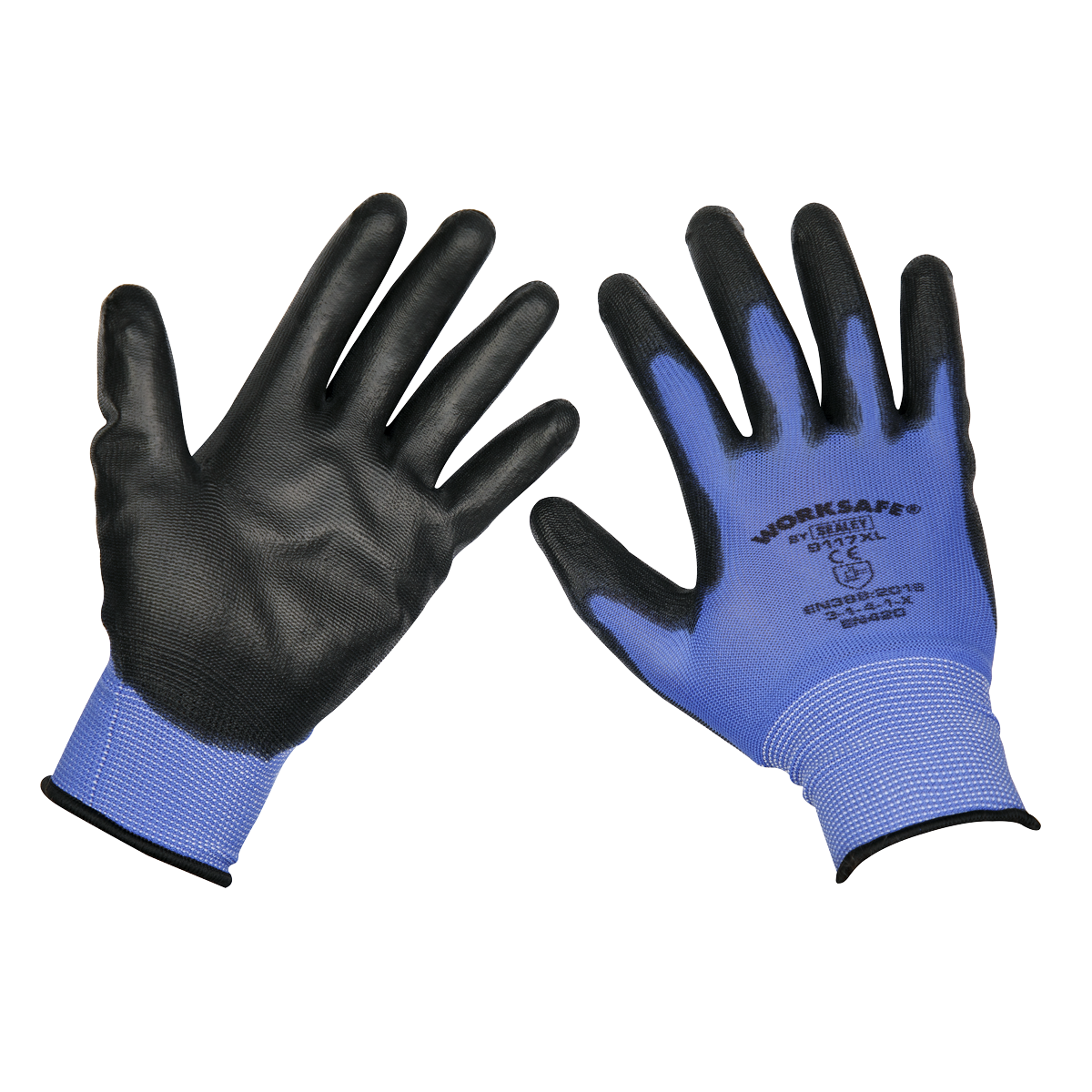 Worksafe 9117XL/12 Worksafe® Lightweight Precision Grip Gloves, X-Large - Pack of 12 Pairs