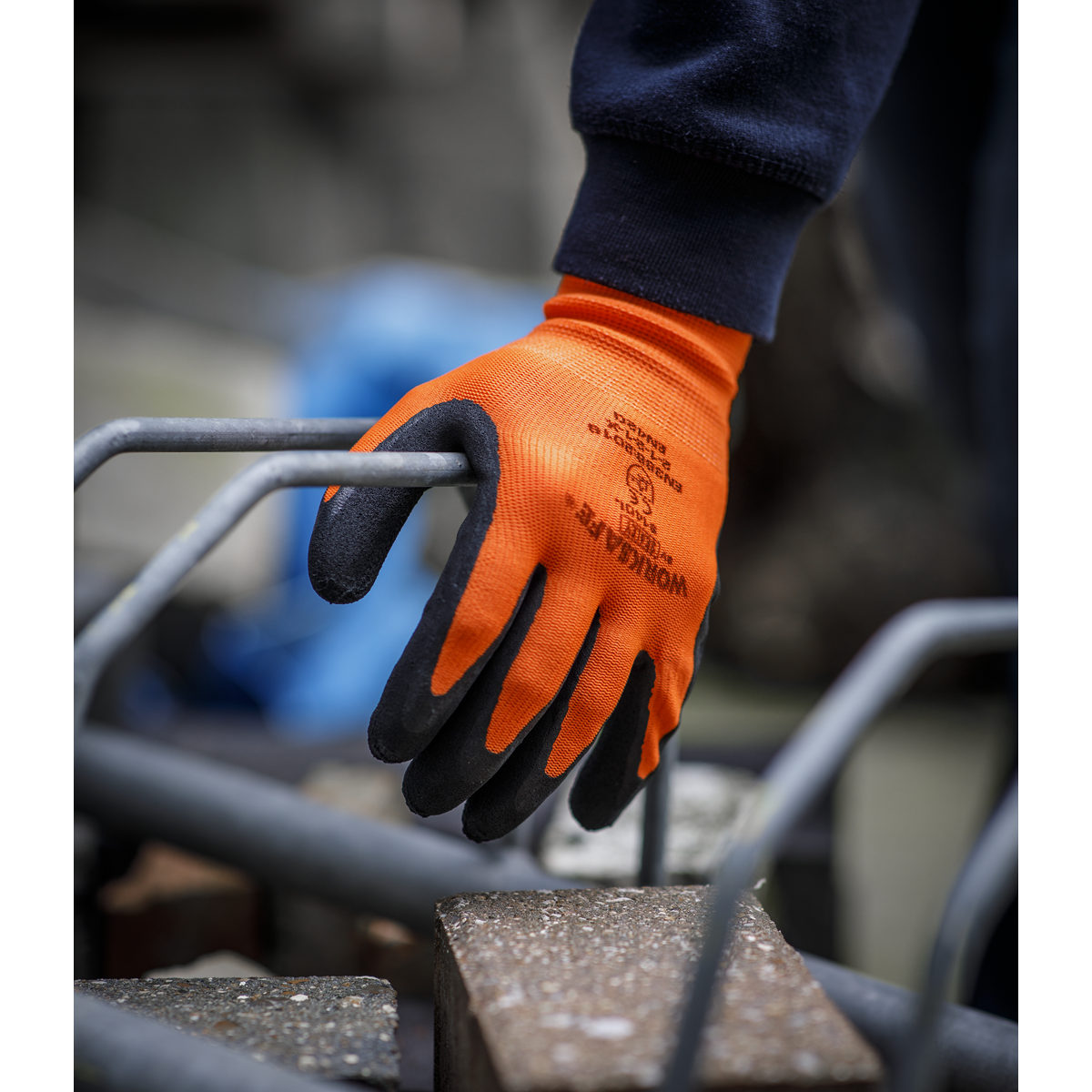Worksafe 9140L Worksafe® Foam Latex Gloves, Large - Pair