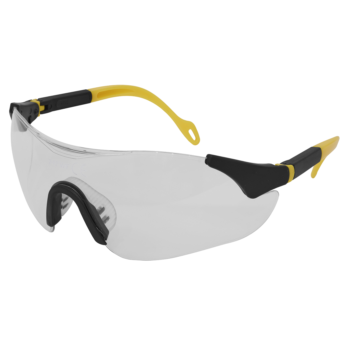 Worksafe 9208 Worksafe® Sports Style Clear Safety Glasses with Adjustable Arms