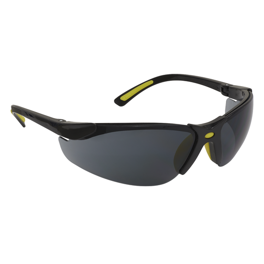 Worksafe 9214 Worksafe® Zante Style Smoke Lens Safety Glasses with Flexi Arms