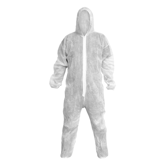 Worksafe 9601XL Worksafe® Disposable Coverall, White - X-Large