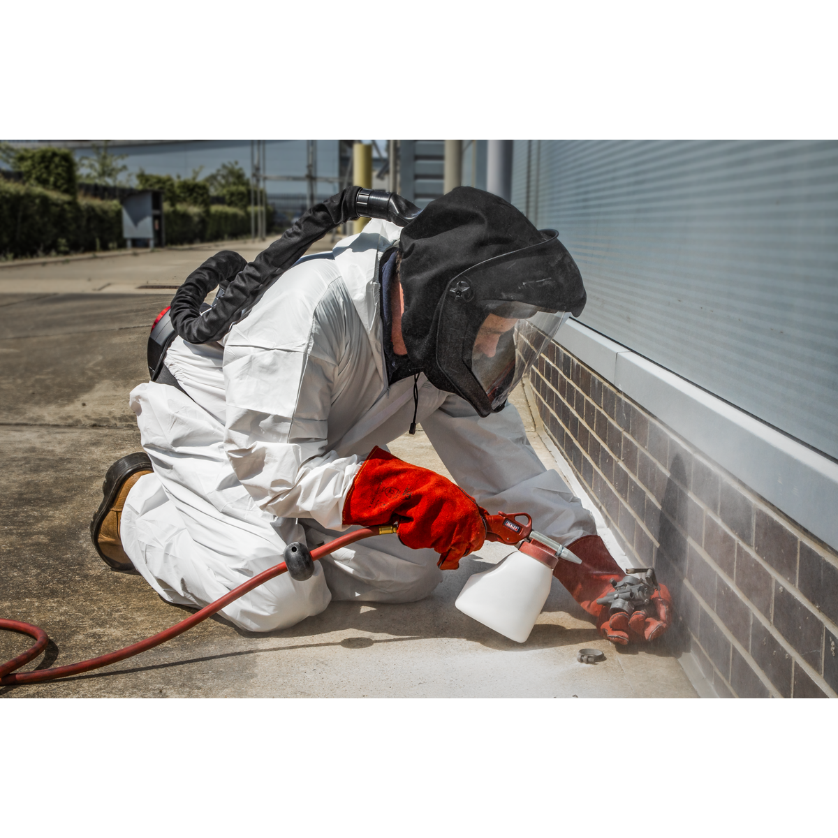 Worksafe 9602L Worksafe® Type 5/6 Chemical Coverall - Large