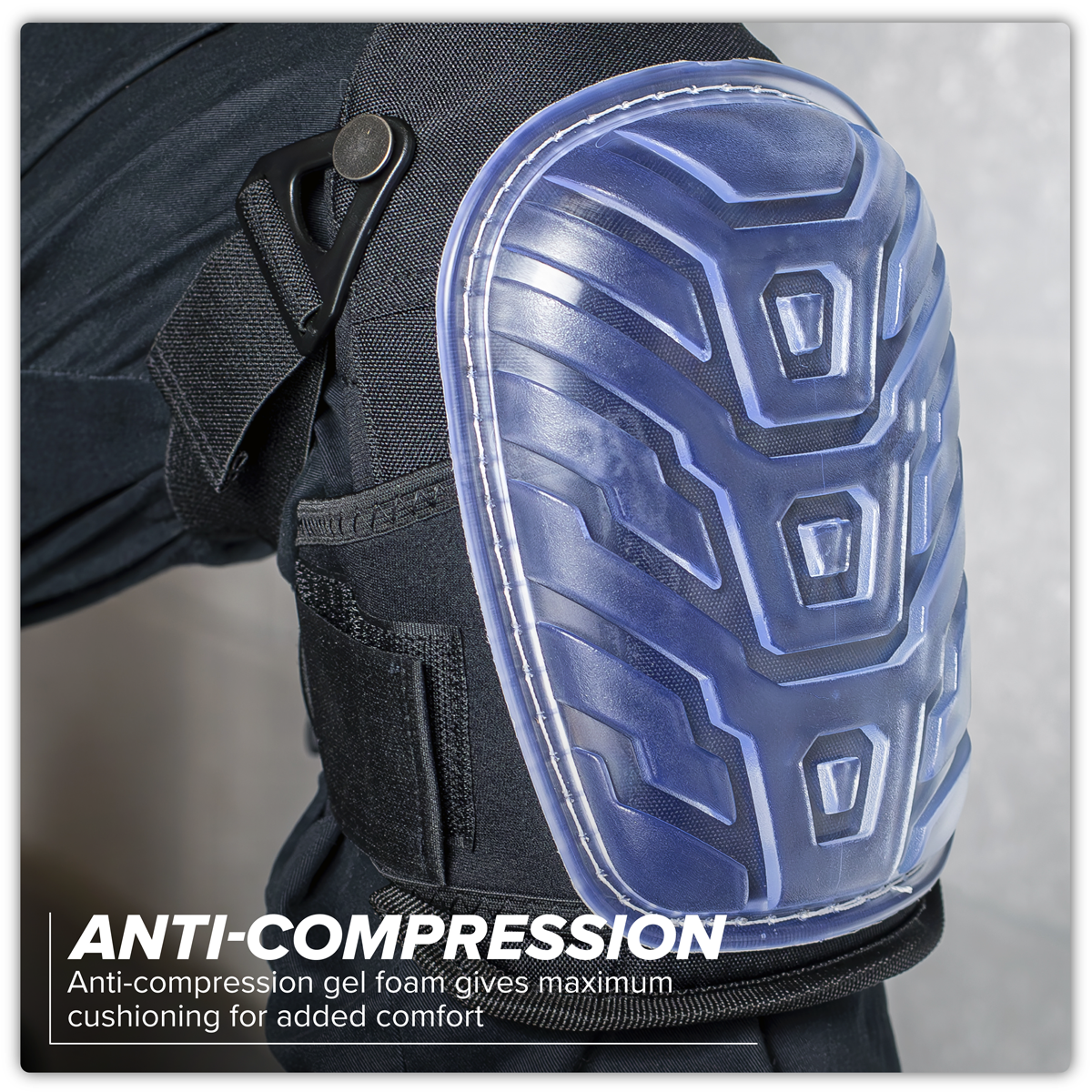 Worksafe 9711 Worksafe® Hard Shell Gel Knee Pads - Pair