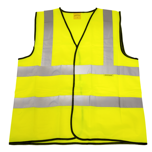 Worksafe 9804L Worksafe® Hi-Vis Yellow Waistcoat - Large