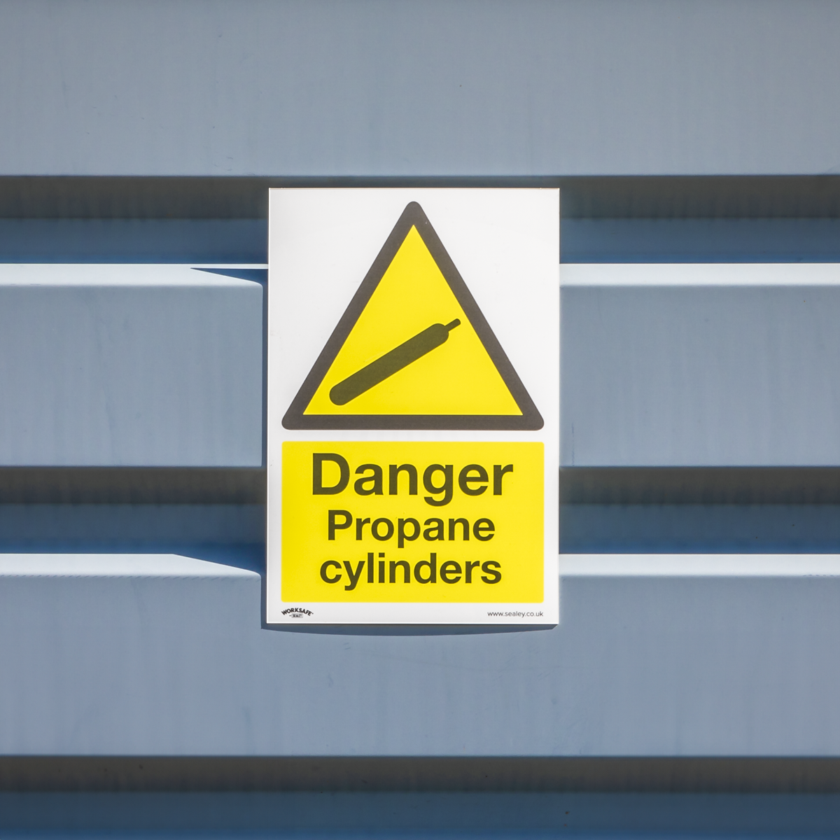 Worksafe SS62P1 Worksafe® Danger Propane Cylinders Safety Sign - Rigid Plastic