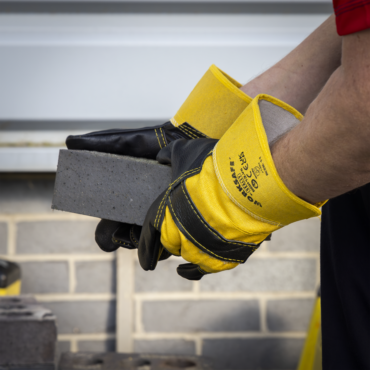Worksafe SSP13/6 Worksafe® Rigger's Gloves with Hide Palm - Pack of 6 Pairs