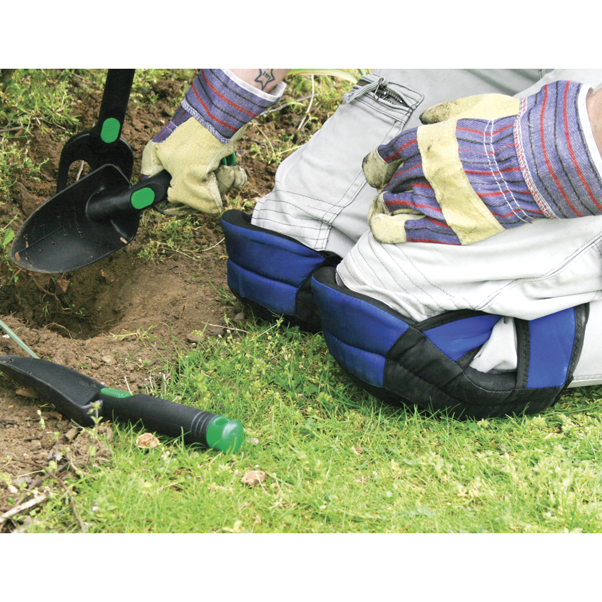 Worksafe SSP63 Worksafe® Heavy-Duty Double Gel Knee Pads - Pair