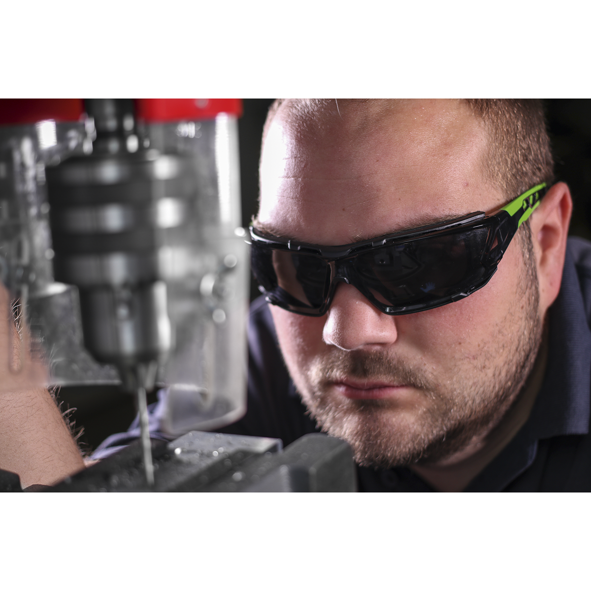 Worksafe SSP69 Worksafe® Safety Spectacles with EVA Padding - Anti-Glare Lens