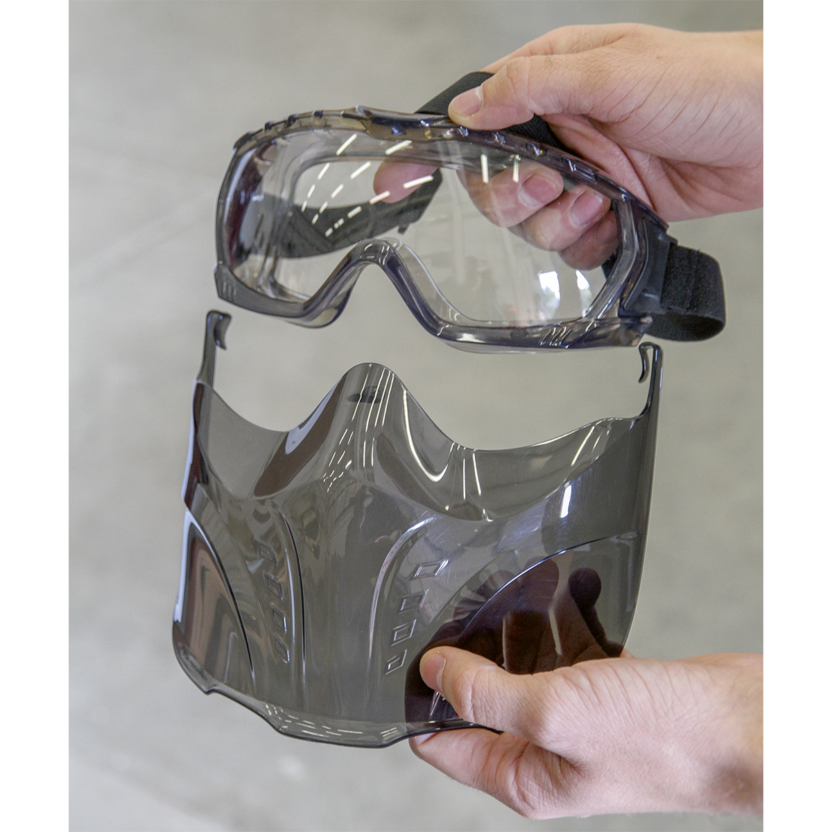 Worksafe SSP76 Worksafe® Safety Goggles with Detachable Face Shield
