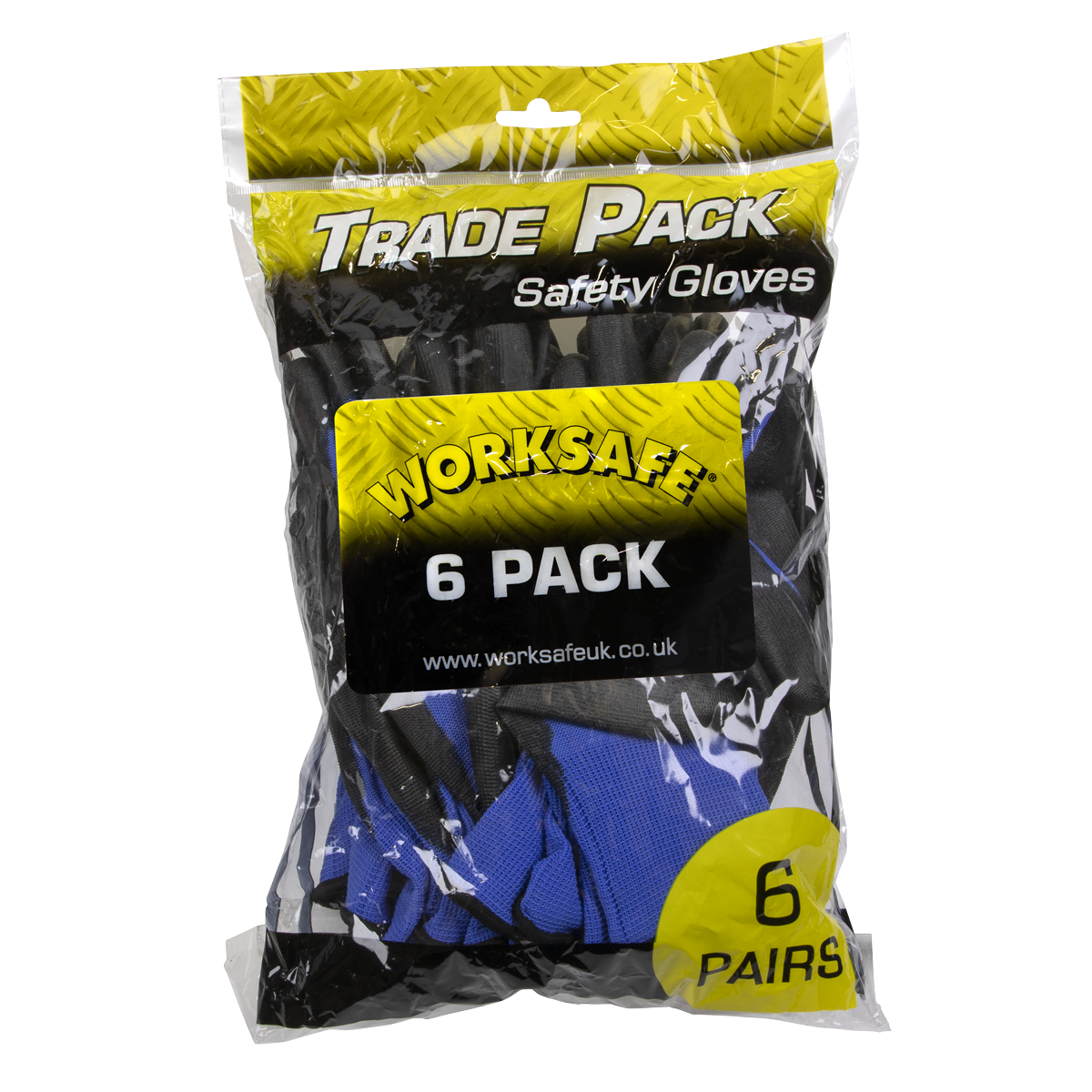 Worksafe TSP117XL/6 Worksafe® Lightweight Precision Grip Gloves, X-Large - Pack of 6 Pairs