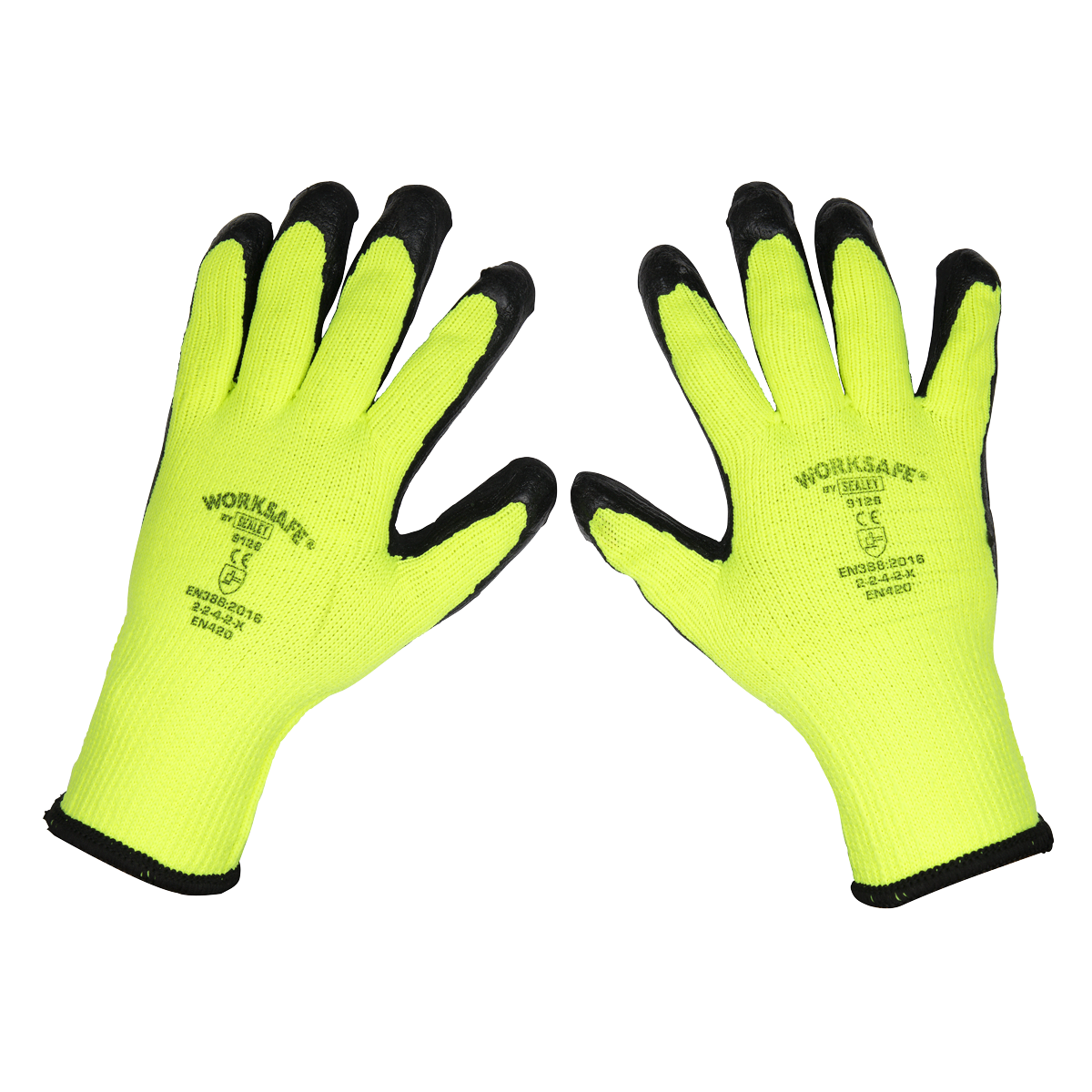 Worksafe TSP126/6 Worksafe® Thermal Super Grip Gloves, Large - Pack of 6 Pairs