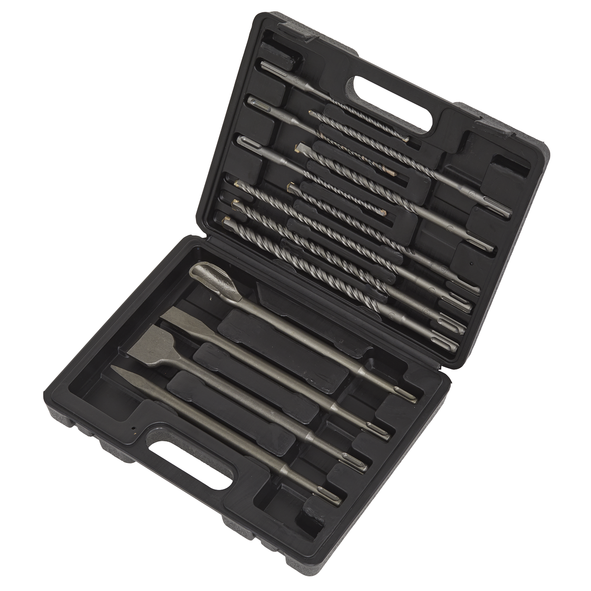 Worksafe WDCS Worksafe® SDS Plus Drill Bit & Chisel Set 13pc