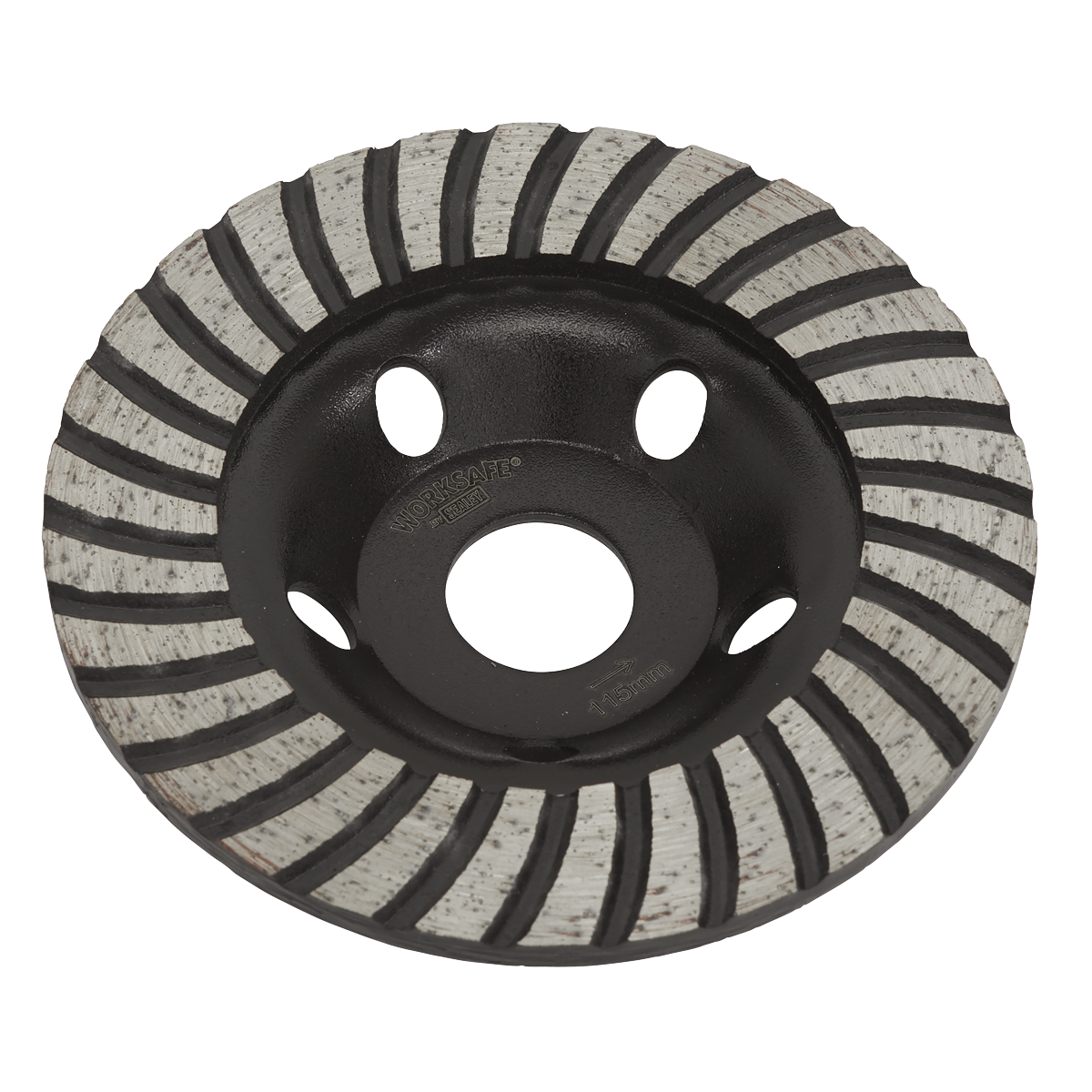 Worksafe WDRTCUP115 Worksafe® Turbo Row Concrete Grinding Head 115mm