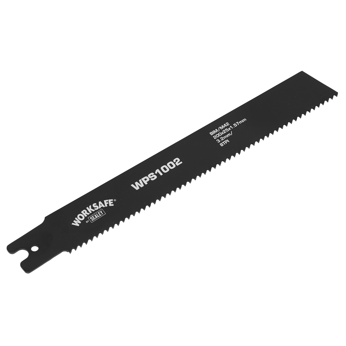Worksafe WPS1002 Worksafe® Pipe Saw Blade 200 x 25 x 1.7mm 8tpi - Pack of 5