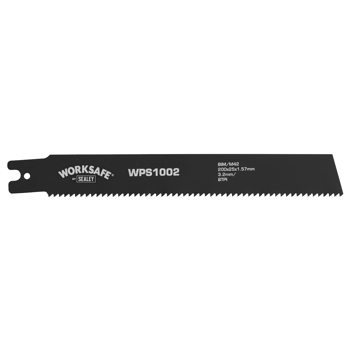 Worksafe WPS1002 Worksafe® Pipe Saw Blade 200 x 25 x 1.7mm 8tpi - Pack of 5