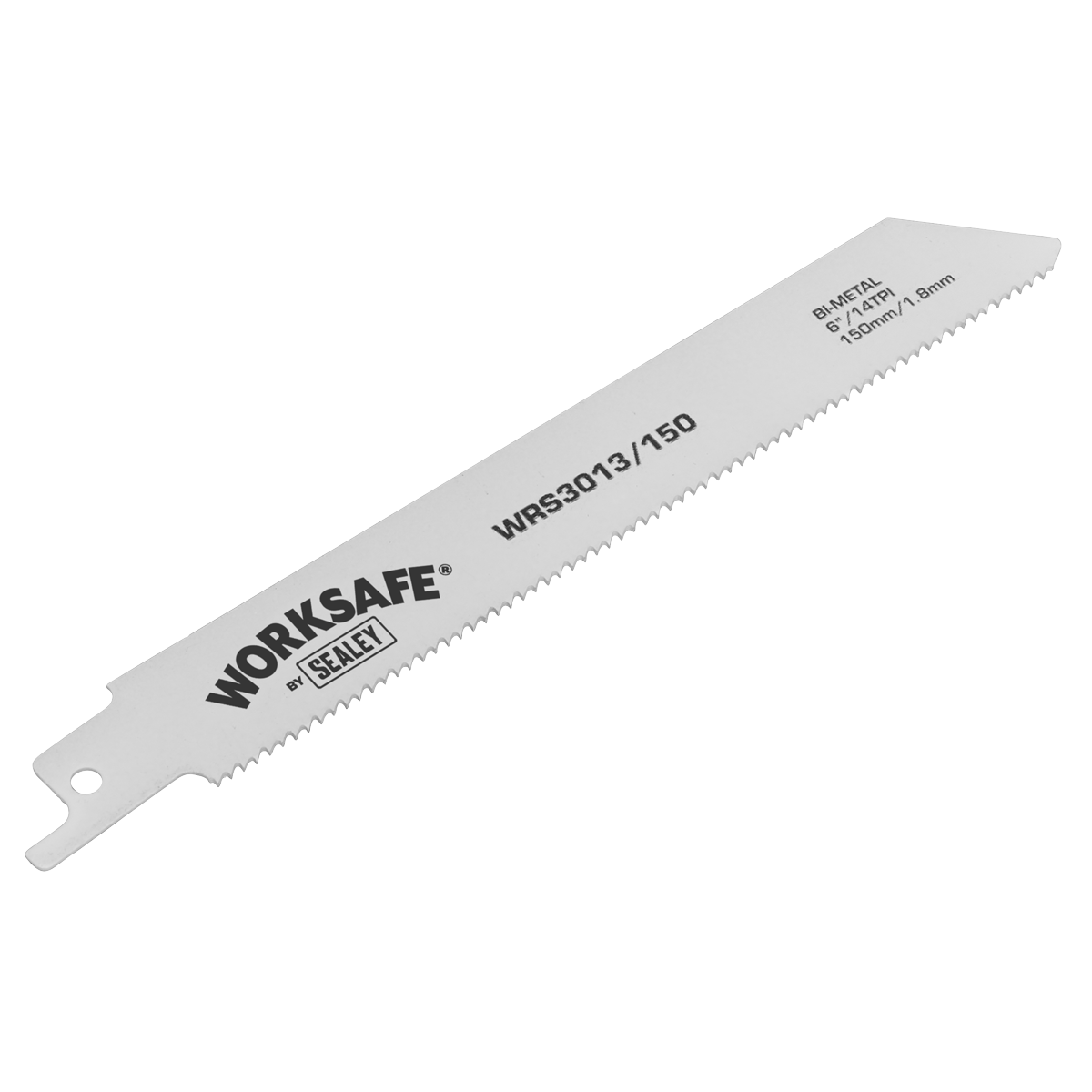 Worksafe WRS3013/150 Worksafe® Reciprocating Saw Blade 150mm 14tpi - Pack of 5