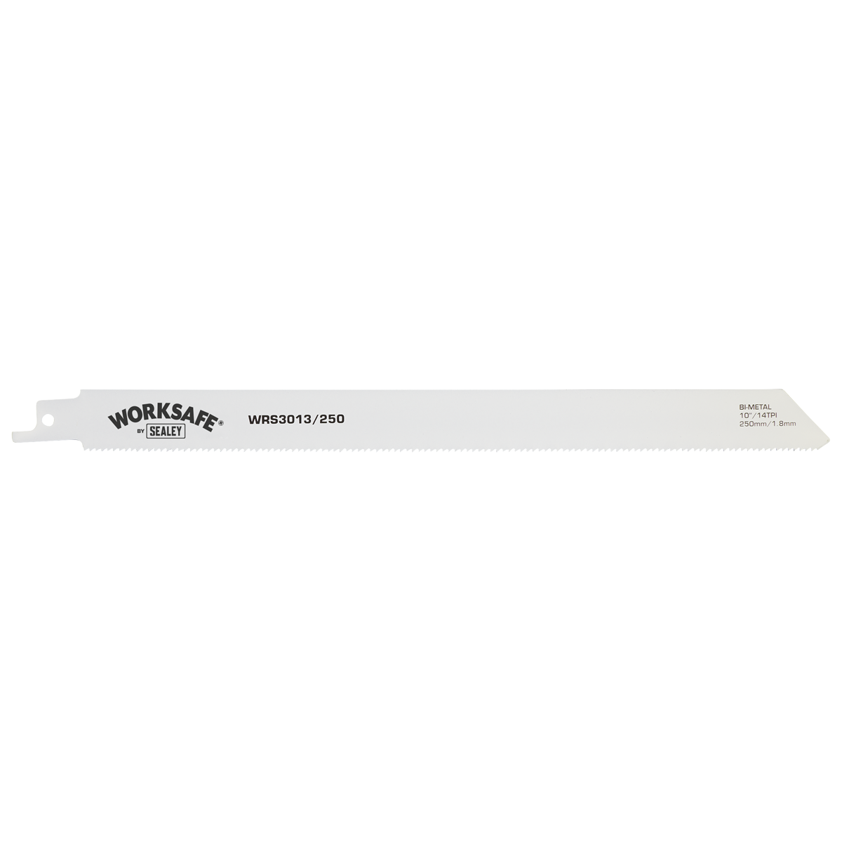 Worksafe WRS3013/250 Worksafe® Reciprocating Saw Blade 250mm 14tpi - Pack of 5