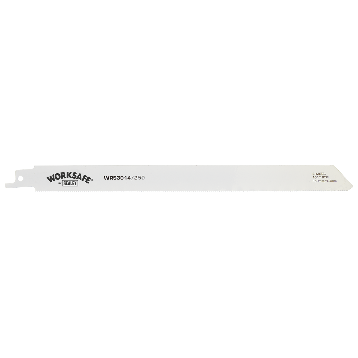 Worksafe WRS3014/250 Worksafe® Reciprocating Saw Blade for Metal 250mm 18tpi - Pack of 5