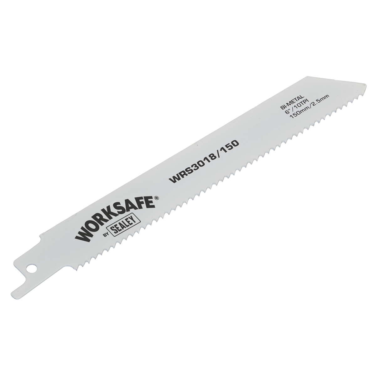Worksafe WRS3018/150 Worksafe® Reciprocating Saw Blade 150mm 10tpi - Pack of 5