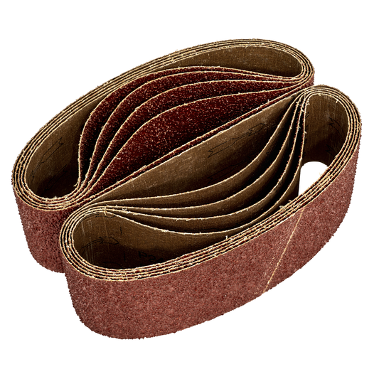 Worksafe WSB53245 Worksafe® 75 x 533mm Sanding Belt 24Grit - Pack of 5