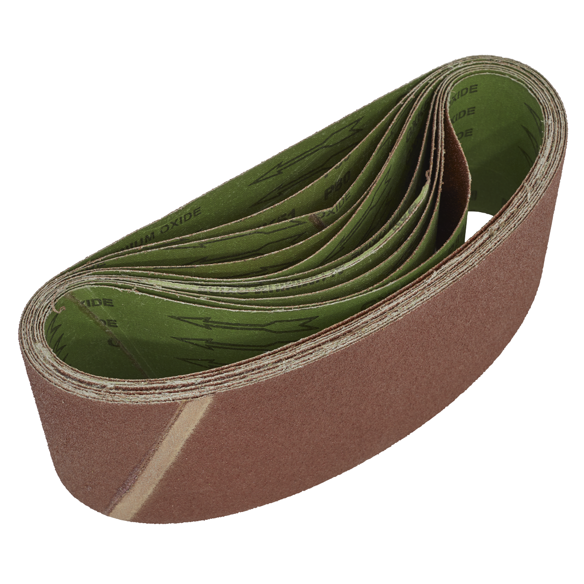 Worksafe WSB6180 Worksafe® 100 x 610mm Sanding Belt 80Grit - Pack of 10